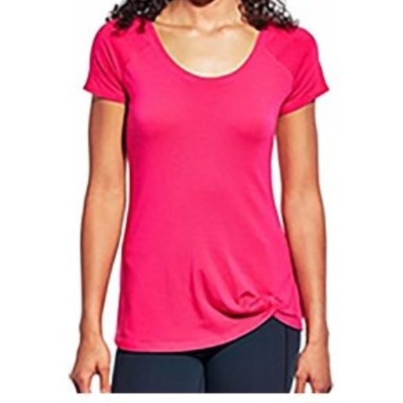 Calia Bright Rose Knot Detail Tee - Picture 1 of 4